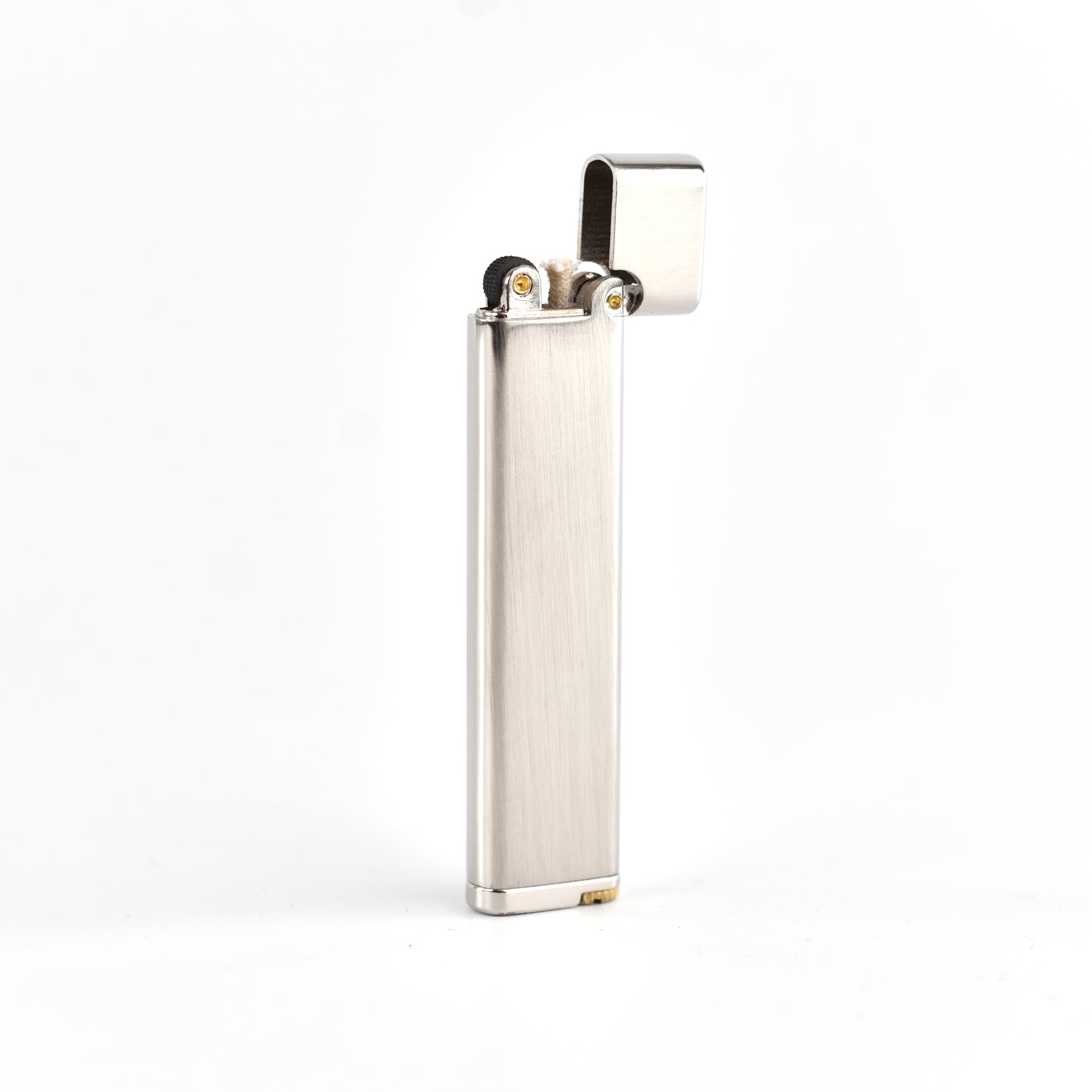 Pure Copper Flint Wheel slim machine Kerosene Lighter
