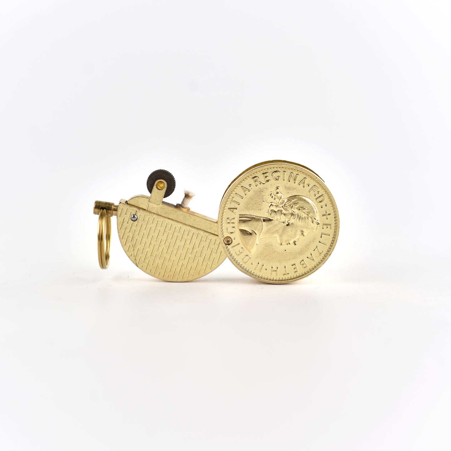 Vintage Coin Kerosene Lighter