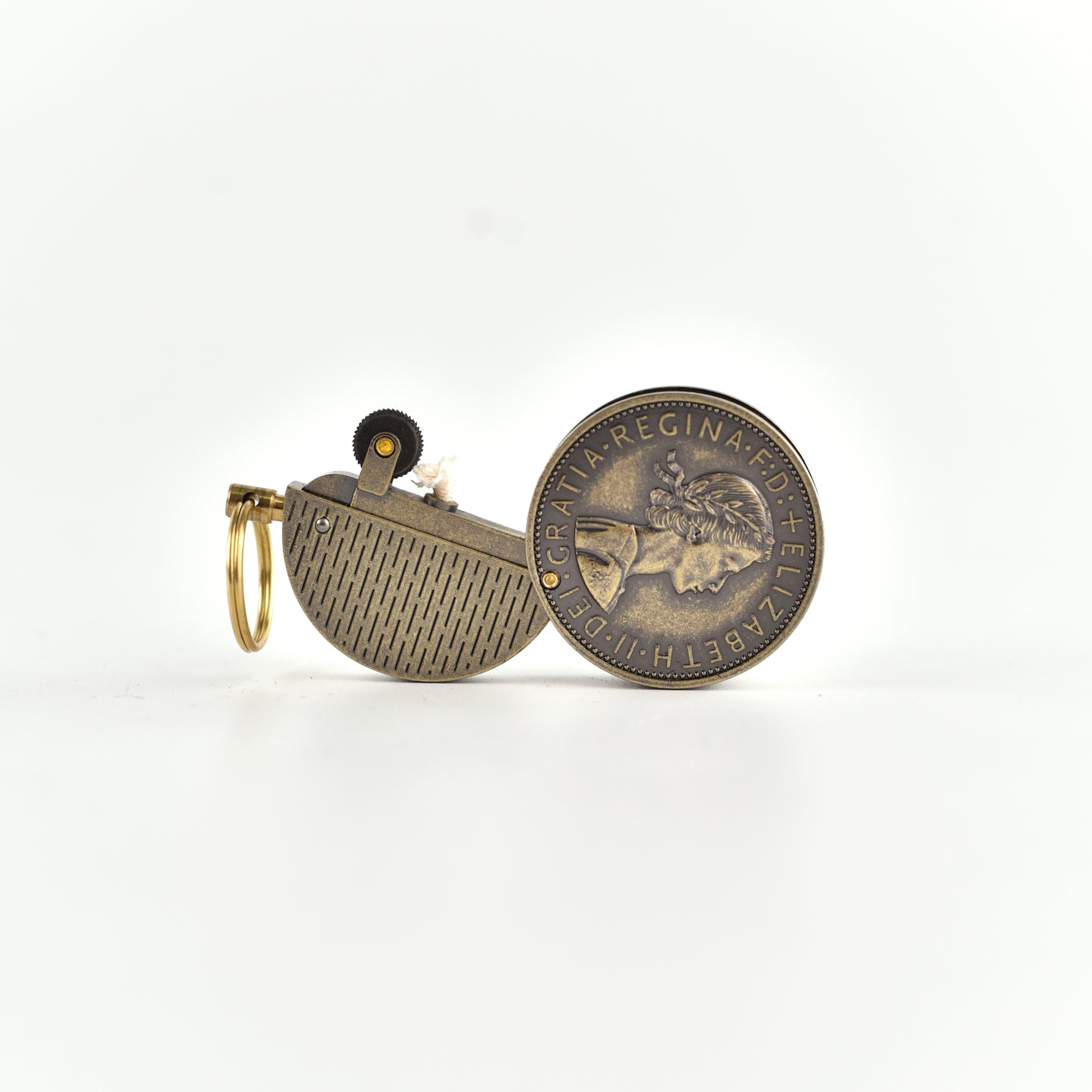 Vintage Coin Kerosene Lighter