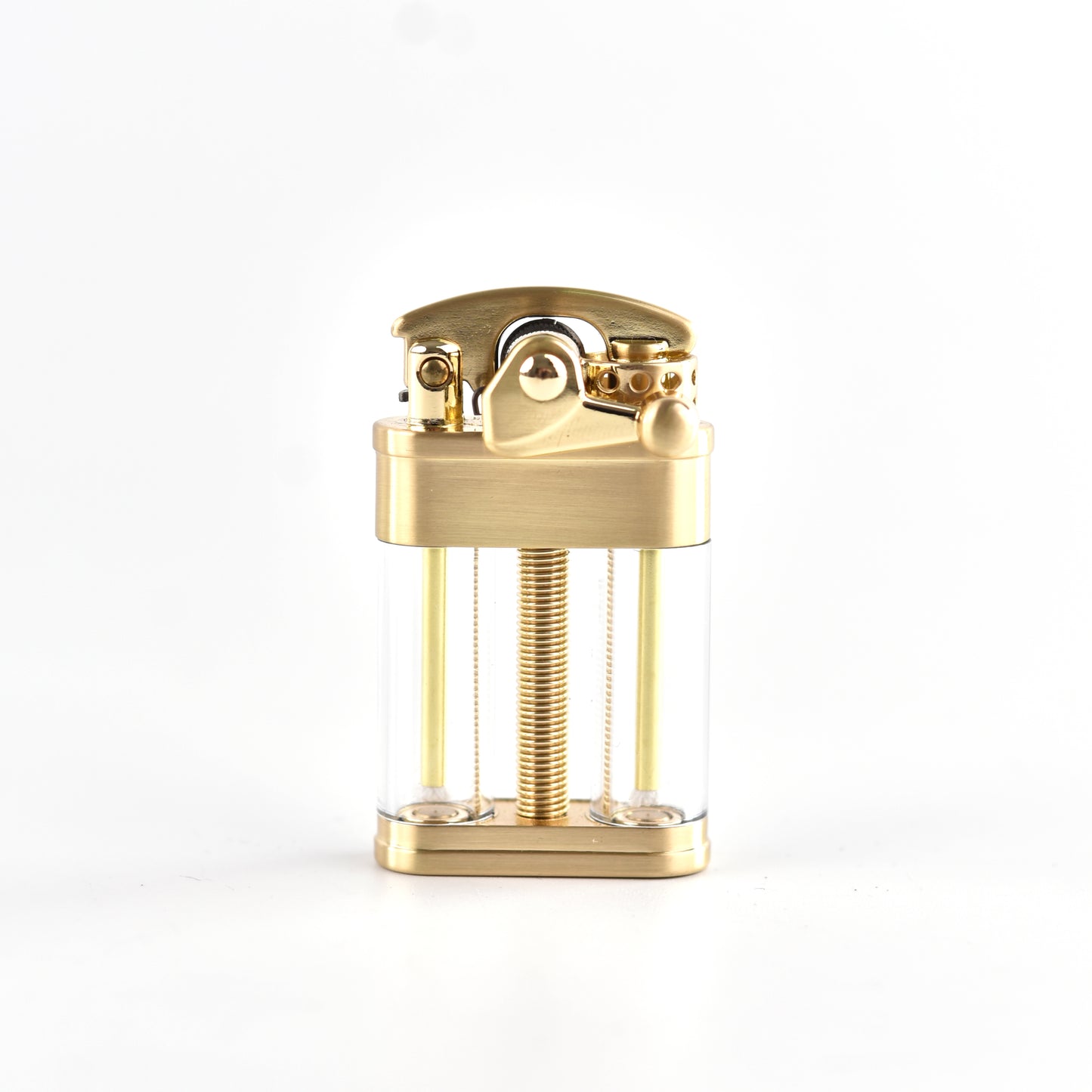 721 Transparent Dual Fuel Tank Lighter
