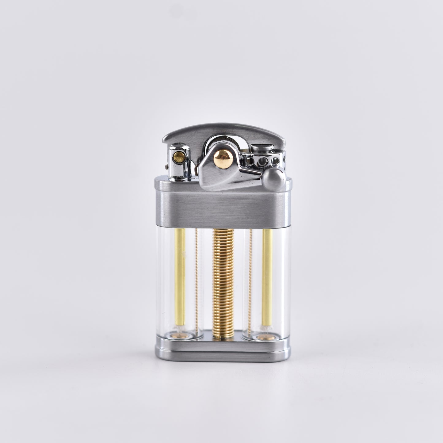 721 Transparent Dual Fuel Tank Lighter