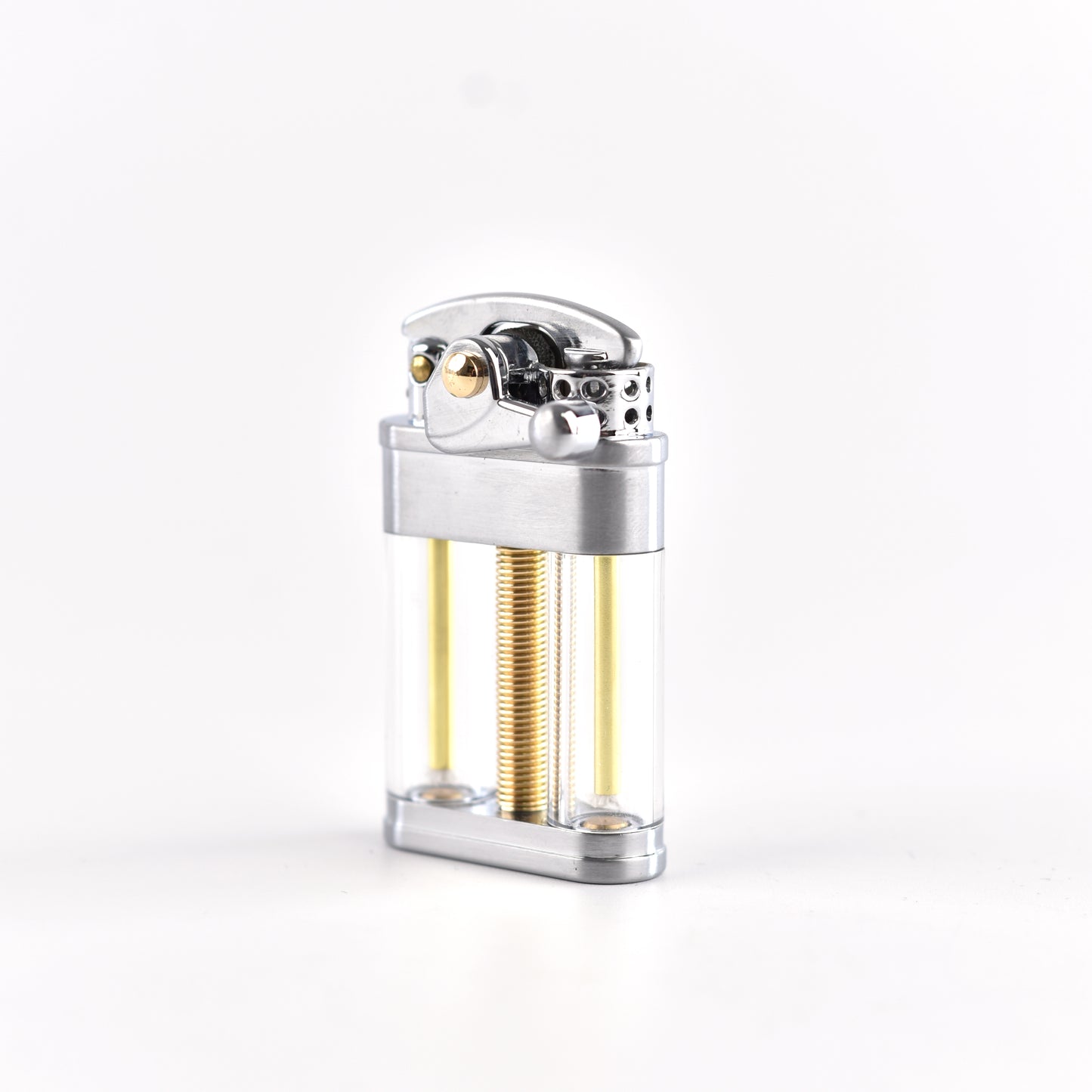 721 Transparent Dual Fuel Tank Lighter
