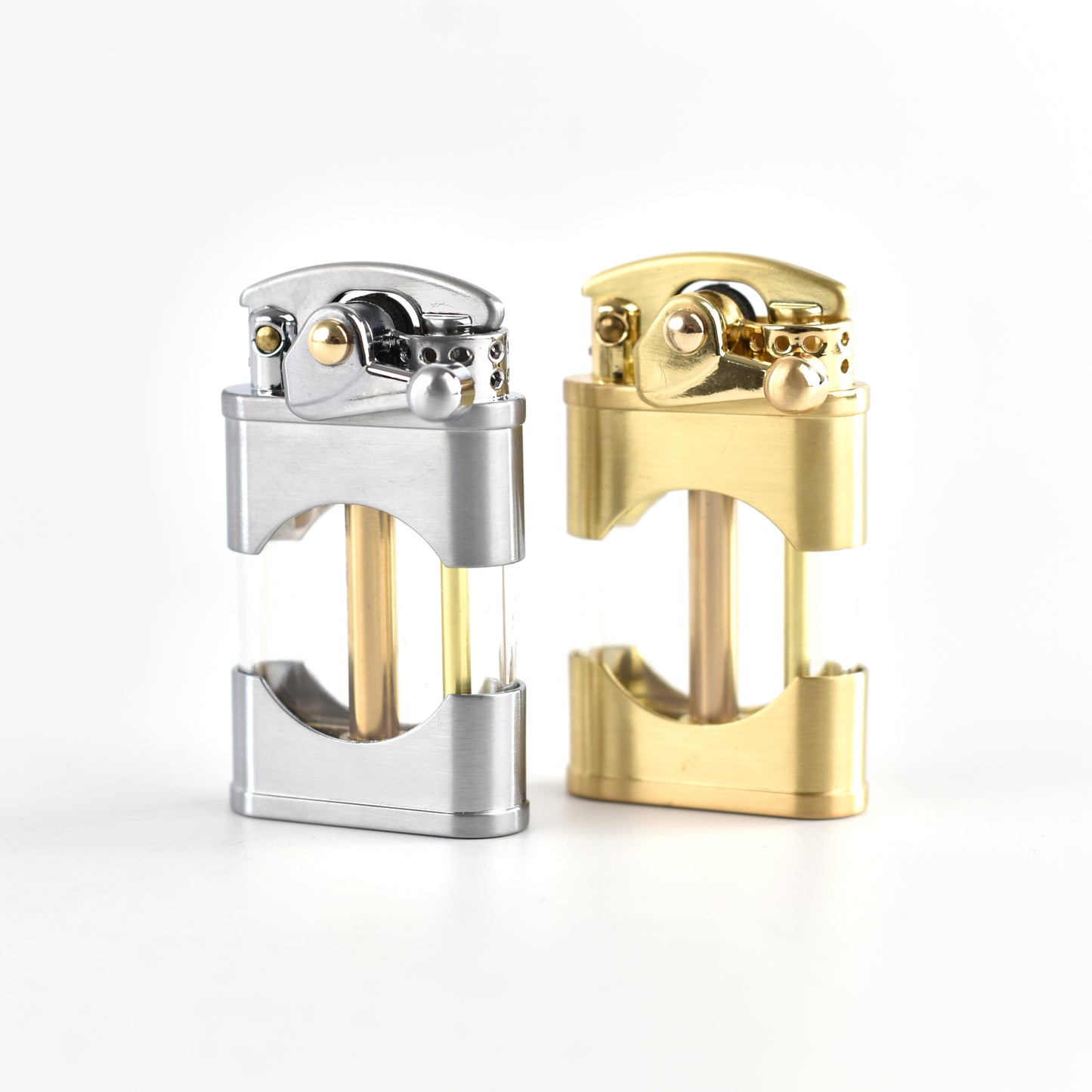 660 Transparent Fuel Tank Kerosene Lighter
