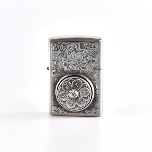 Six-Syllable Mantra Spinner Lighter