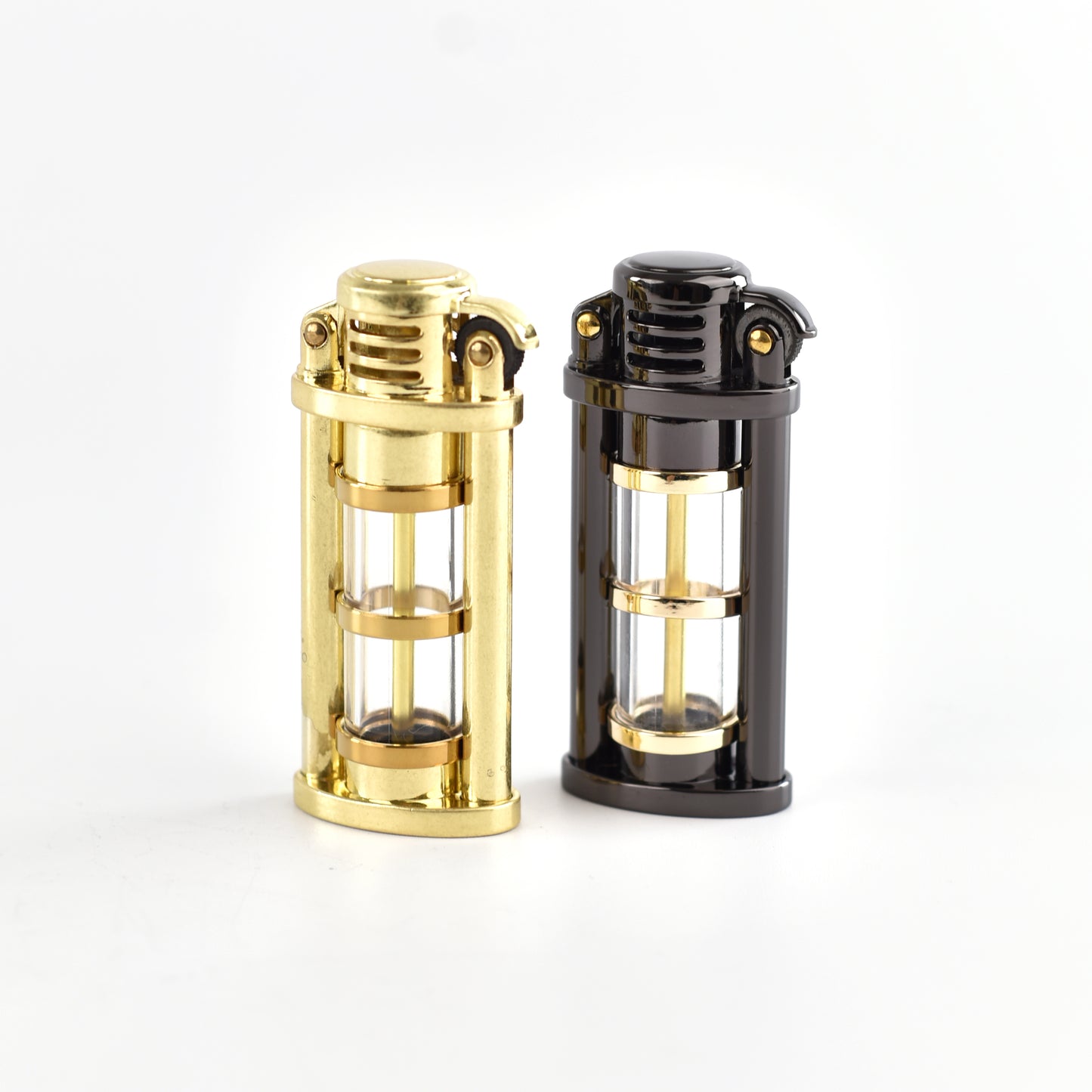 652 Transparent Visible Fuel Tank Lighter