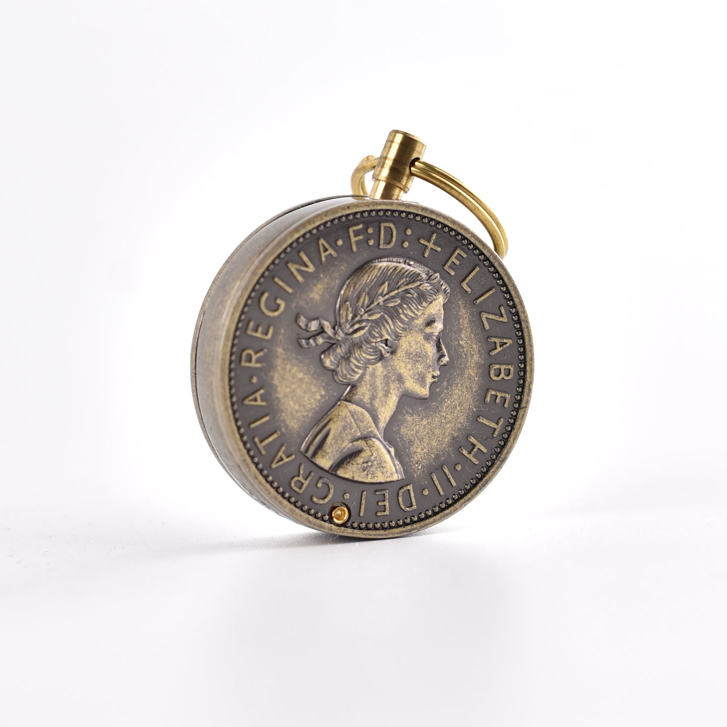 Vintage Coin Kerosene Lighter
