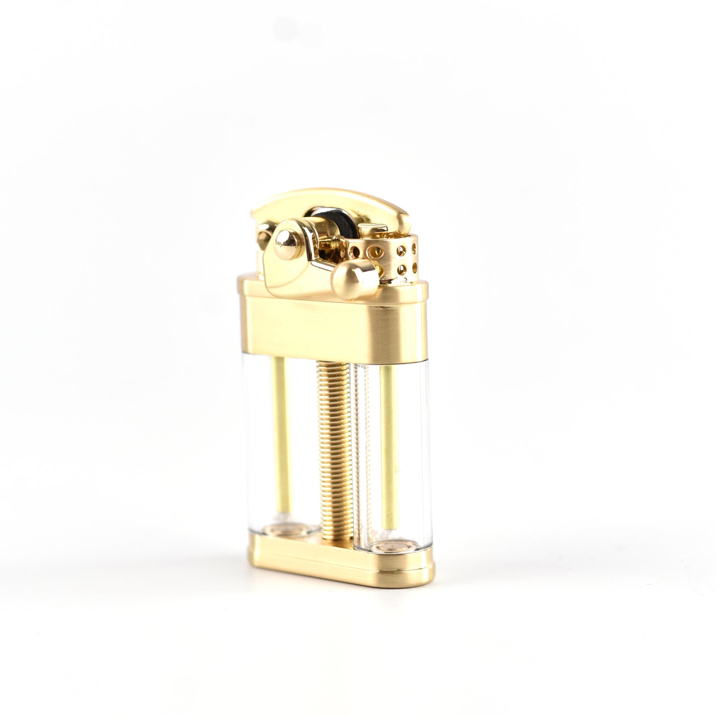 721 Transparent Dual Fuel Tank Lighter