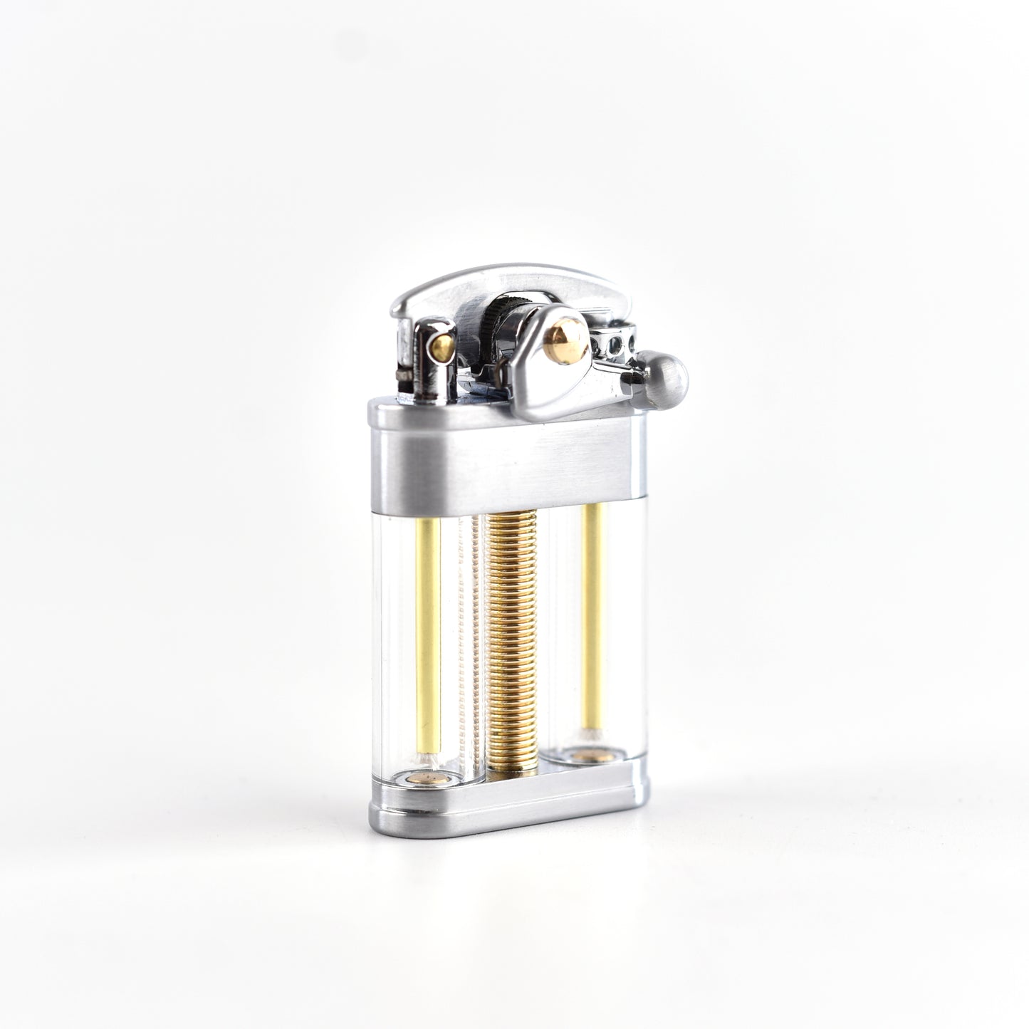 721 Transparent Dual Fuel Tank Lighter