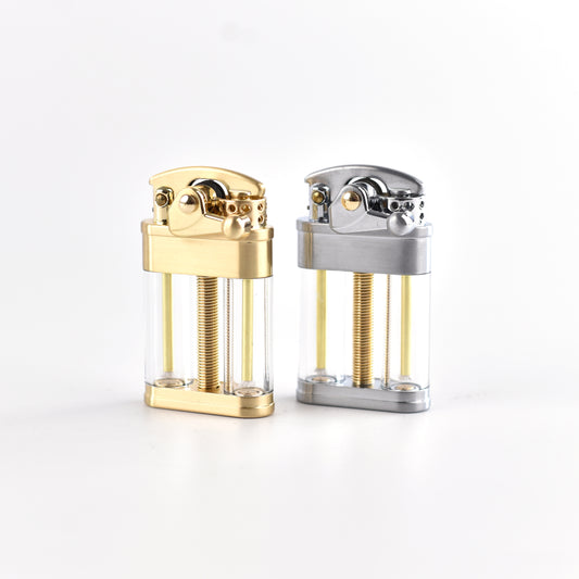 721 Transparent Dual Fuel Tank Lighter